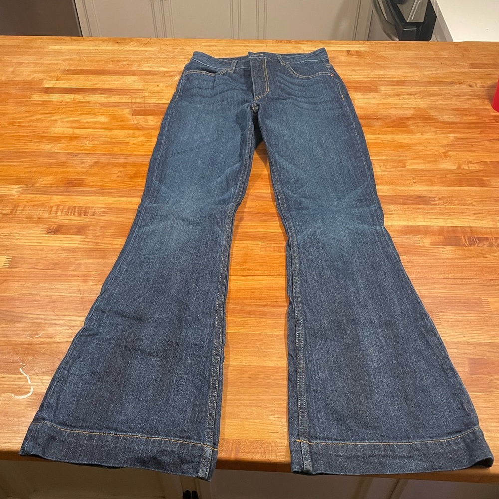 Kimes Jennifer high waist flare jean 6 by 34L